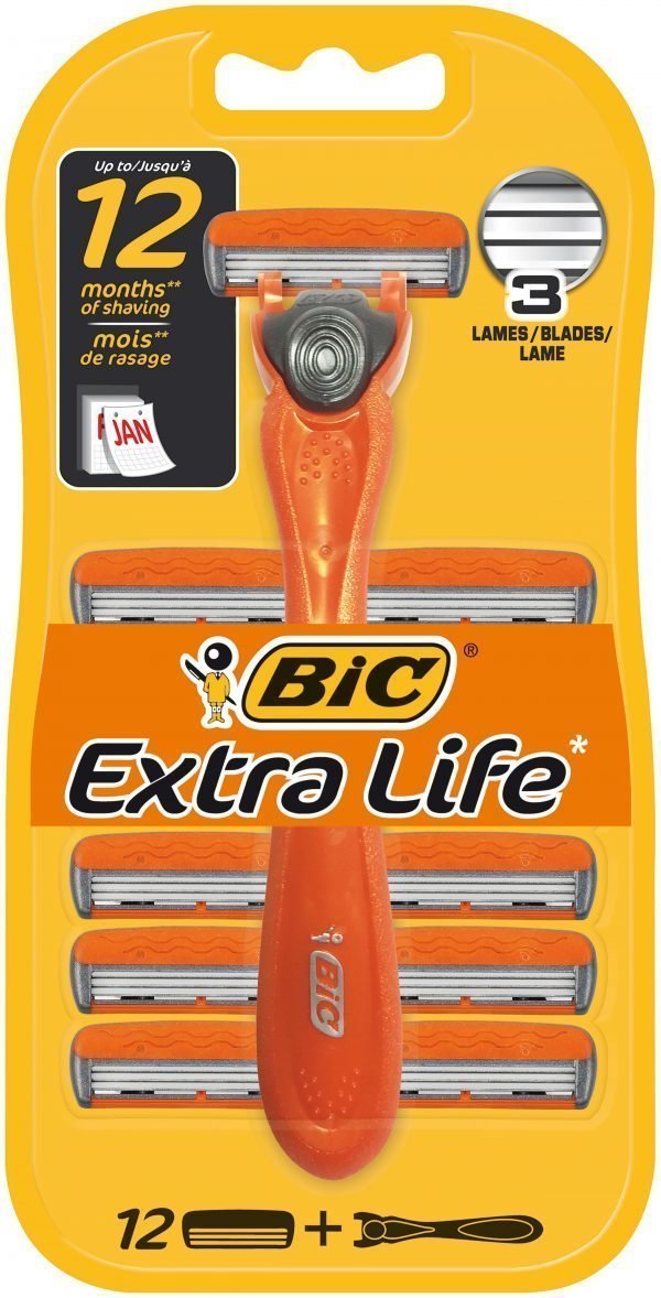 Bic Extra Life Varsi + 12 Terää