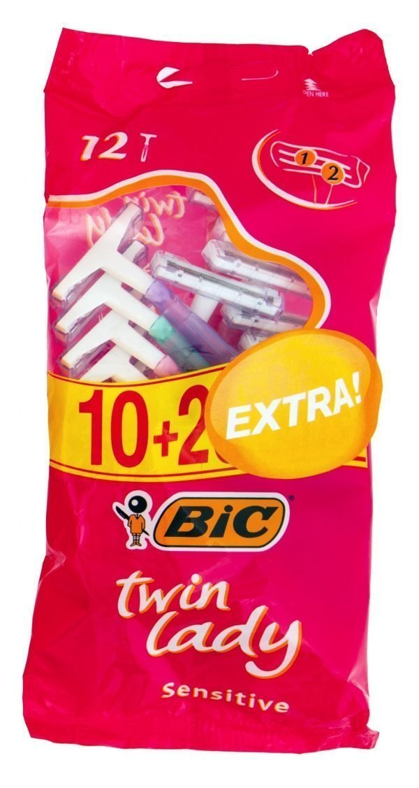 Bic Twin Lady Varsiterä 10+2 Kpl