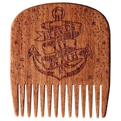 Big Red Beard Comb No.5 Beards Til Death Anchor