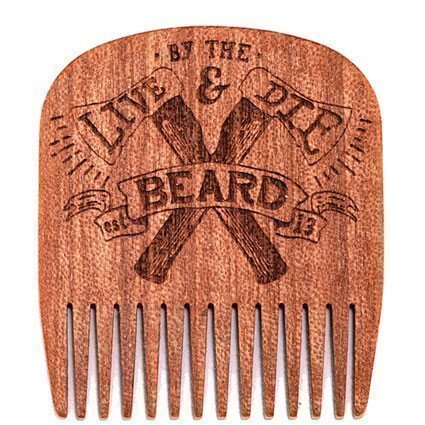 Big Red Beard Comb No.5 Live & Die