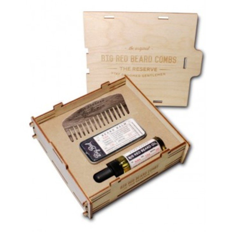 Big Red Beard Combs The Reserve Kit - Noble