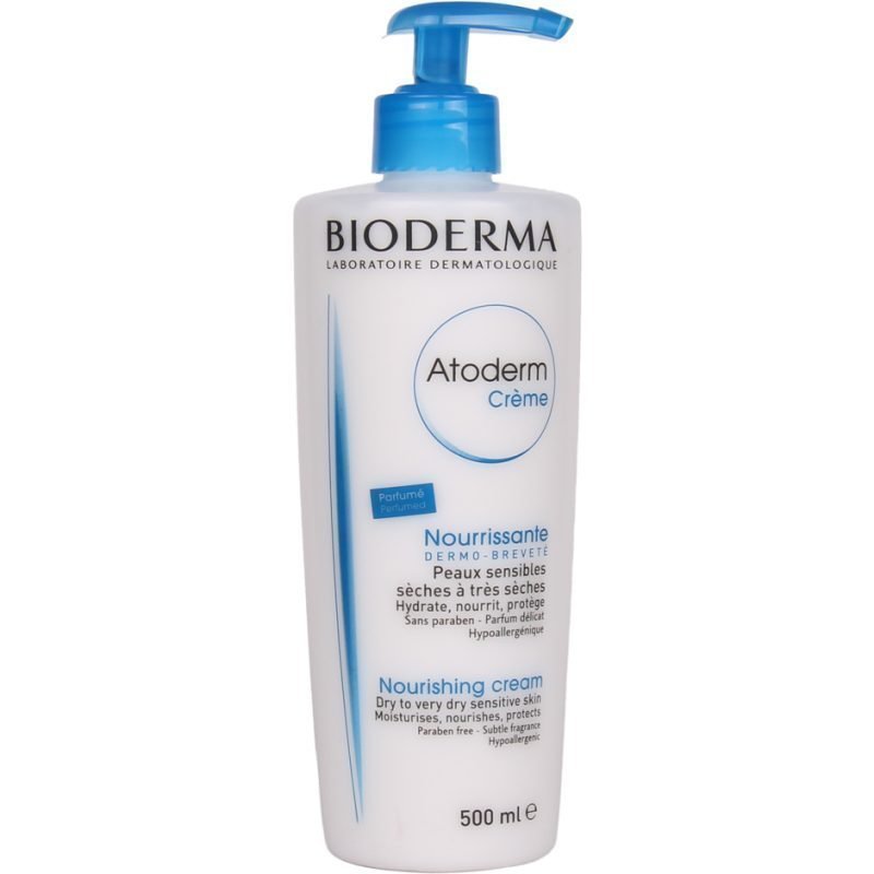 Bioderma Atoderm Cream Parfumed Nourishing Cream. Dry To Very Dry Sensitive Skin 500ml