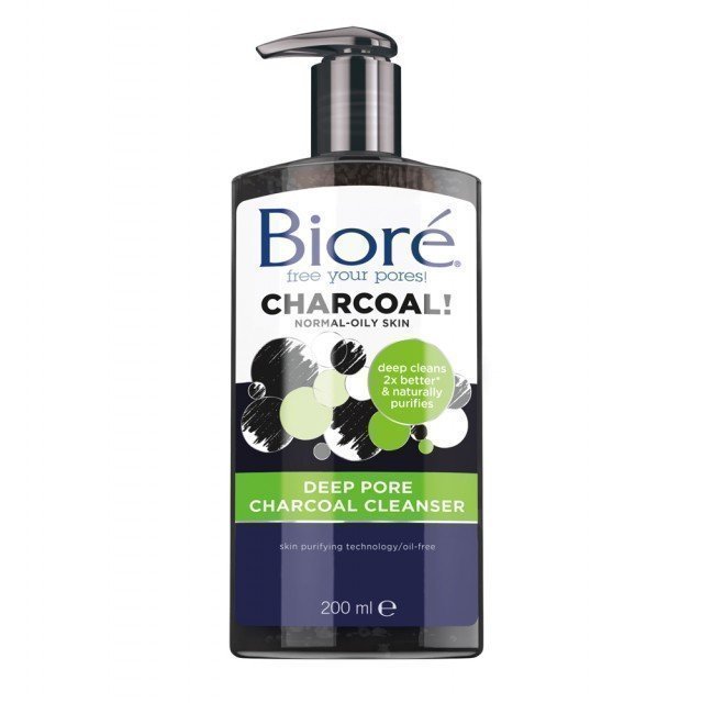 Bioré Deep Pore Charcoal Cleanser 200 ml