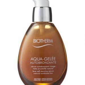 Biotherm Aqua Gelée Autobronzante Itseruskettava Ja Kosteuttava Seerumi Kasvoille 50 ml