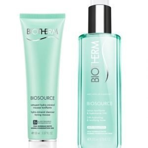 Biotherm Biosource Puhdistusduo 150 ml + 200 ml