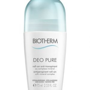 Biotherm Eau Pure Anti Perspirant Deo Roll On Deodorantti 75 ml