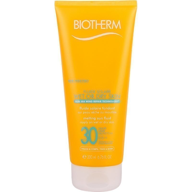 Biotherm Fluide Solaire Wet Or Dry SPF30 200ml