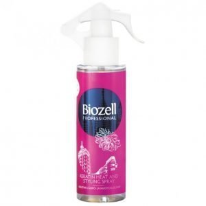 Biozell Professional Keratiini Lämpö- Ja Muotoilusuihke 150 Ml