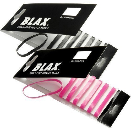 Blax Snag-Free Hair Elastics Pinkki