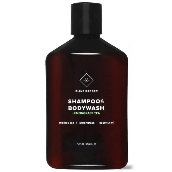 Blind Barber Lemongrass Tea Shampoo And Body Wash 350 Ml