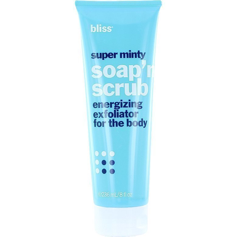 Bliss Super Minty Soap'n Scrub Exfoliator 236ml