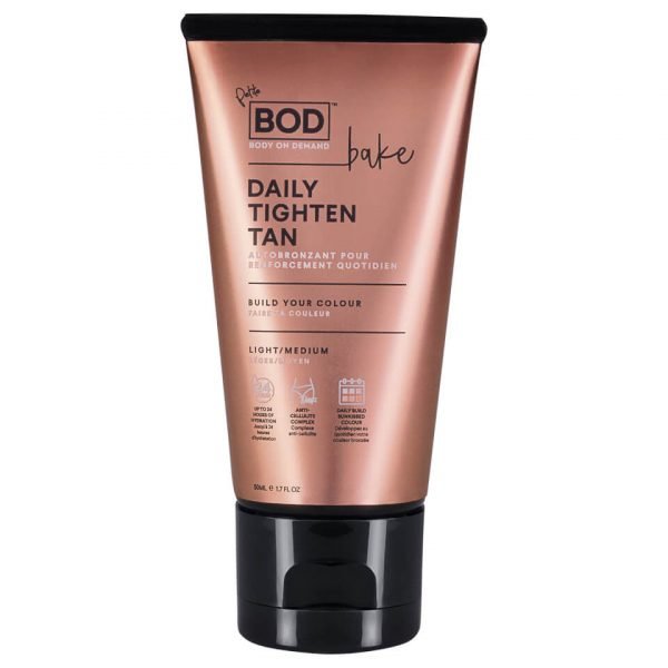 Bod Bake Daily Tighten Tan Light-Med Petite