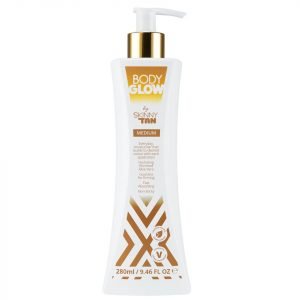 Body Glow By Skinny Tan Medium Lotion 280 Ml