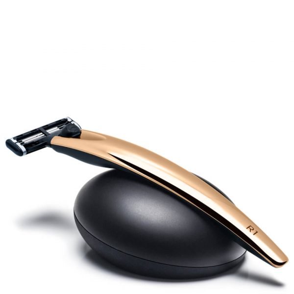 Bolin Webb R1 Gold Razor And Stand