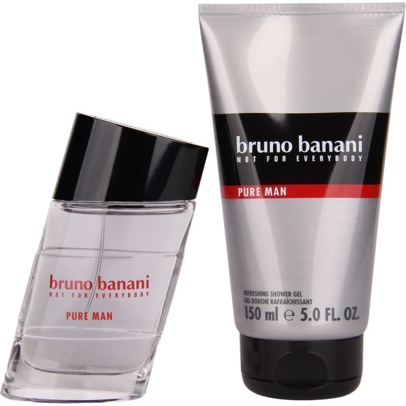 Bruno Banani Pure Man EdT 50ml Shower Gel 150ml