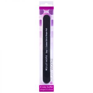 Brushworks 6 Way Shape And Shine Nail Buffer