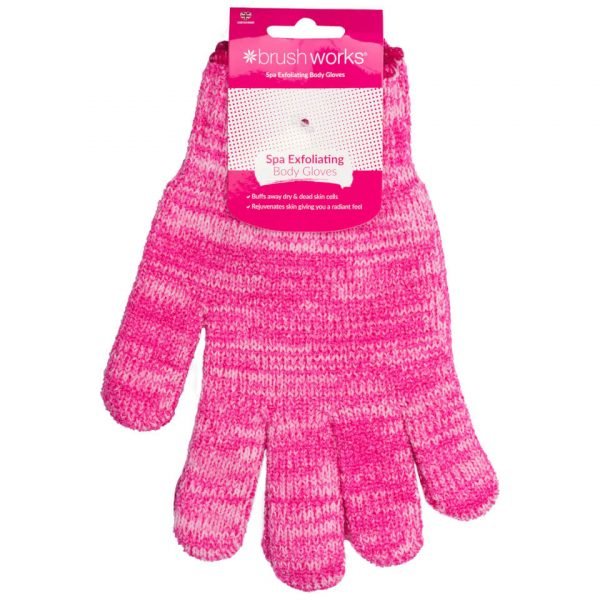 Brushworks Exfoliating Gloves