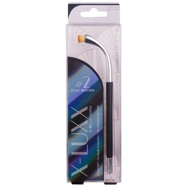 Brushworks X-Luxx #2 Flat Round Brush