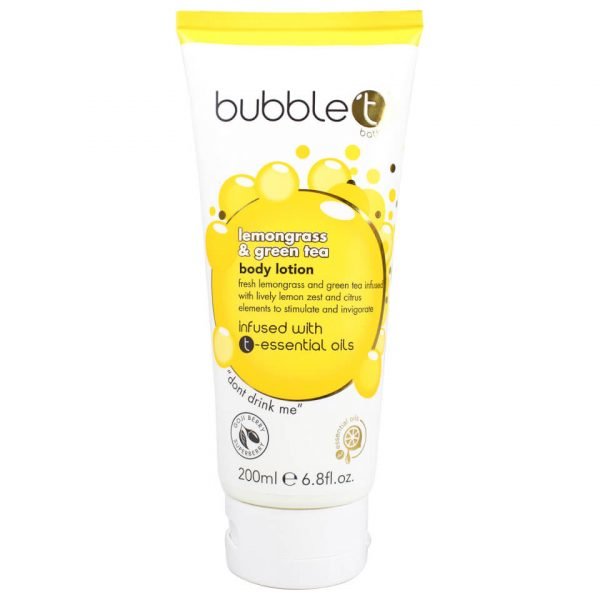 Bubble T Lemongrass And Green Tea Body Lotion 200 Ml