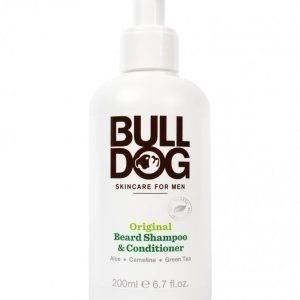 Bulldog Beard Shampoo and Conditi Valkoinen