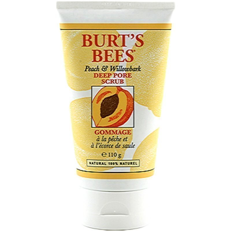 Burt's Bees Deep Pore Scrub Peach & Willow Bark 110g