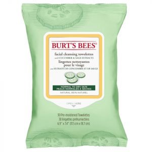Burt's Bees Facial Cleansing Towelettes Cucumber And Sage 30 Count