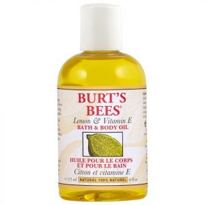 Burt's Bees Lemon & Vitamin E Bath & Body Oil 4 Fl Oz / 115 Ml