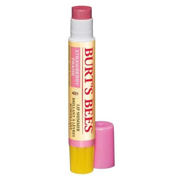 Burt's Bees Lip Shimmer 2.6g Various Shades Strawberry