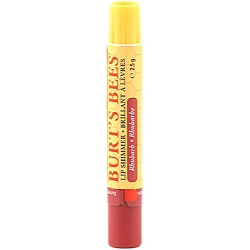 Burt's Bees Lip Shimmer Rhubarb 2