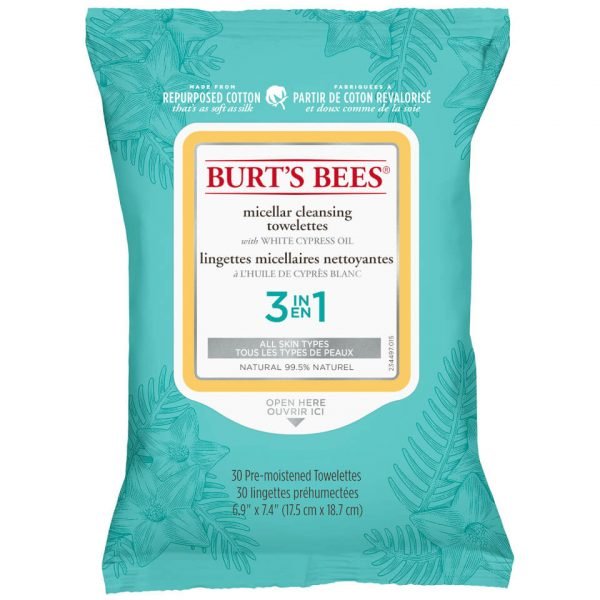 Burt's Bees Micellar Cleansing Towelettes 30 Count