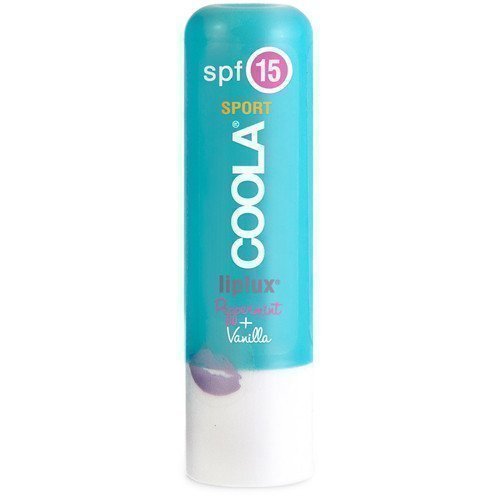 COOLA Sunscreen Liplux Sport Peppermint & Vanilla SPF 15
