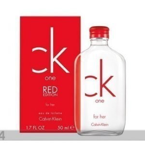 Calvin Klein Calvin Klein Ck One Red Edition For Her Edt 50ml