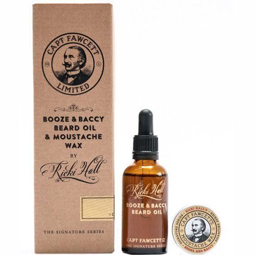 Captain Fawcett Ricki Halls Booze & Baccy Gift Set