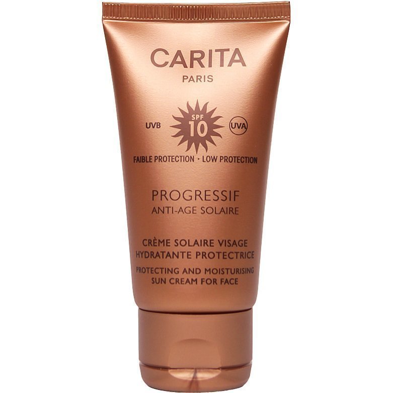 Carita Progressif Anti-Age Solaire Protecting And Moisturising Sun Cream For Face SPF10 50ml