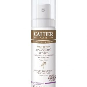 Cattier-Paris Eclat De Rose Beauty Treatment For The Eyes Silmänympärysvoide 15 ml
