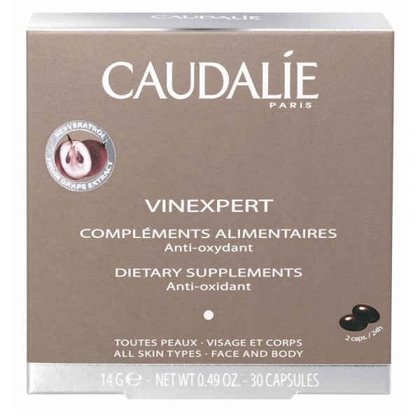 Caudalie Vinexpert Anti-Ageing Supplements 30 Caps