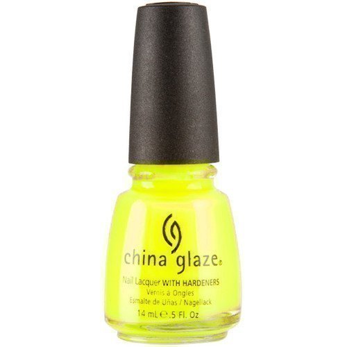 China Glaze Nail Lacquer Yellow Polka Dot Bikini