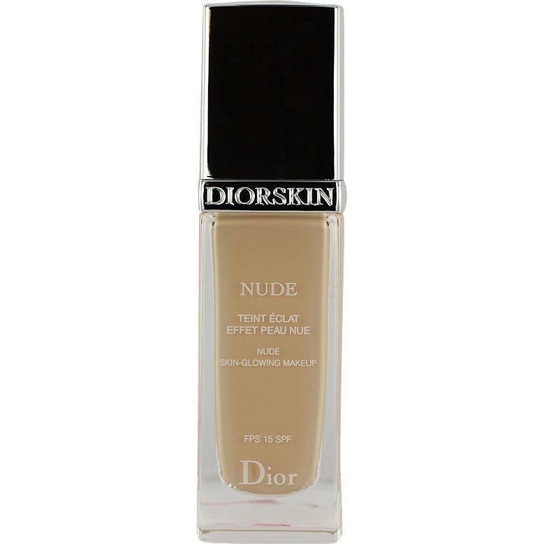 Christian Dior Diorskin Nude Fluid Foundation 010 Ivory SPF15 30ml