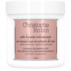 Christophe Robin Cleansing Volumizing Paste With Pure Rassoul Clay And Rose Extracts 250 Ml