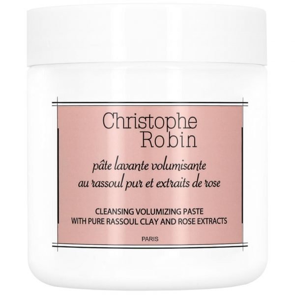 Christophe Robin Cleansing Volumizing Paste With Pure Rassoul Clay And Rose Extracts 75 Ml