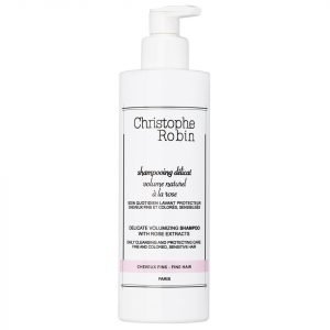 Christophe Robin Delicate Volumizing Shampoo With Rose Extracts 400 Ml