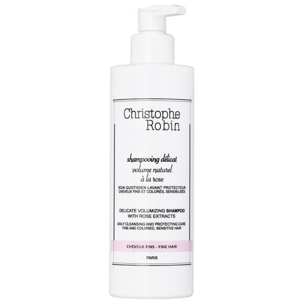 Christophe Robin Delicate Volumizing Shampoo With Rose Extracts 400 Ml