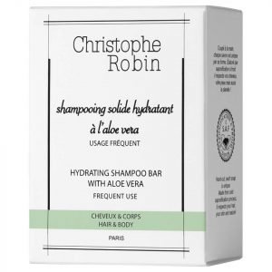 Christophe Robin Hydrating Shampoo Bar With Aloe Vera 110 Ml