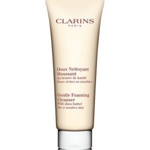 Clarins Foaming Cleanser For Dry Or Sensitive Skin 125 ml Puhdistusvaahto Herkälle Tai Kuivalle Iholle
