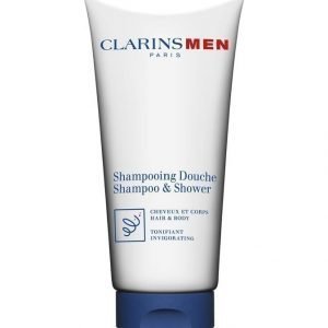 Clarins Men Total Shampoo Hair & Body 200 ml Suihkushampoo Miehelle