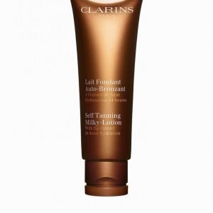 Clarins Self Tanning Milky Lotion 125 Ml Itseruskettava Ruskea