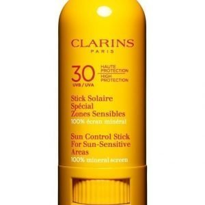Clarins Sun Control Stick For Sun Sensitive Areas High Protection Uva/Uvb 30 Aurinkosuojapuikko 8 ml