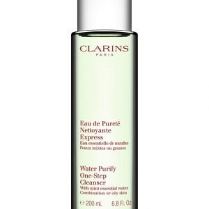 Clarins Water Purify One Step Cleanser Puhdistusvesi Rasvoittuvalle Tai Sekaiholle 200 ml