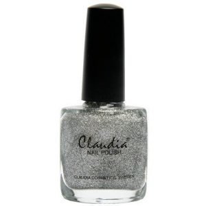 Claudia Nail Polish Sparkling Silver