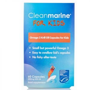 Cleanmarine Krill Oil For Kids 60 Gel Capsules 200mg